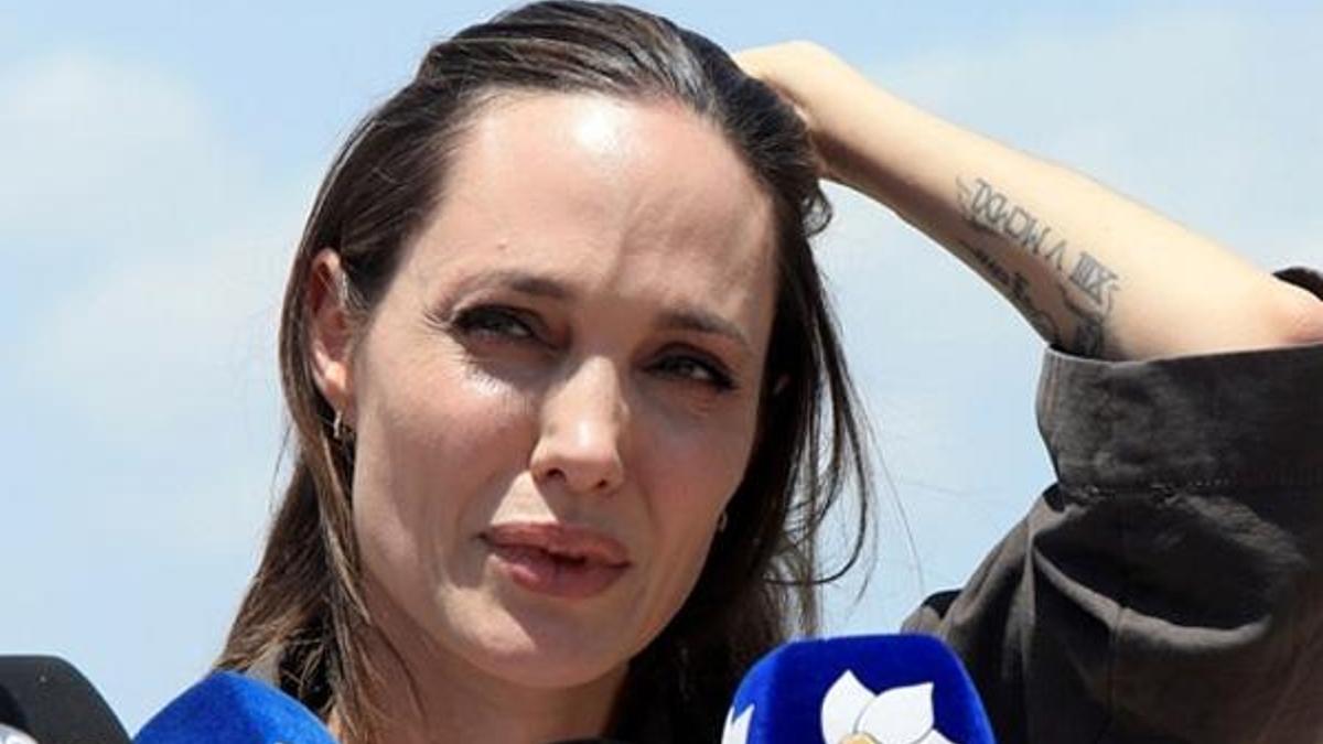 Angelina Jolie Türkiye sınırında