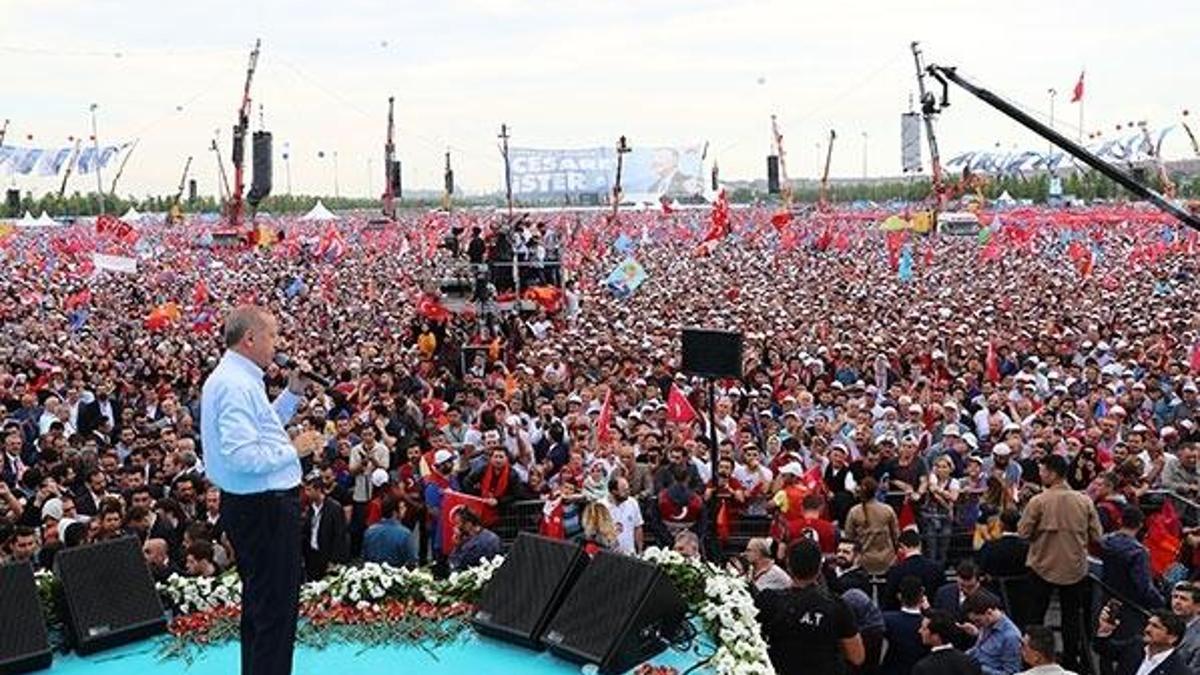 Cumhurbaşkanı Erdoğan Yenikapı'dan müjdeleri peş peşe sıraladı