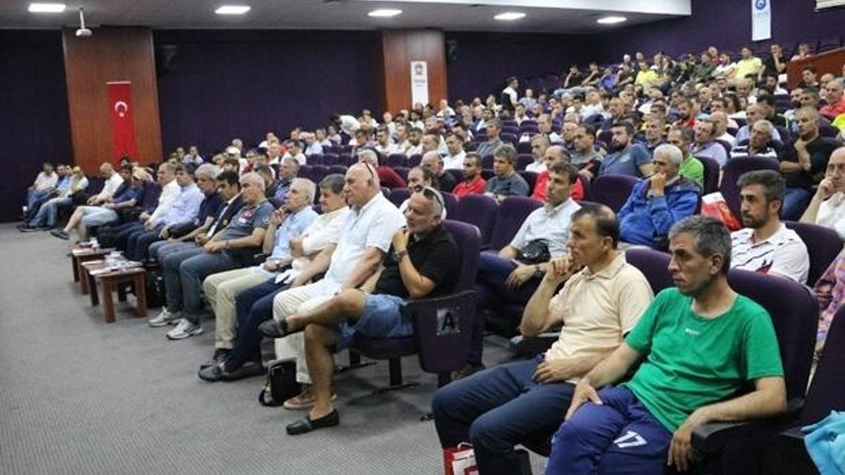 TFF ve TÜFAD'tan Samsun'da seminer