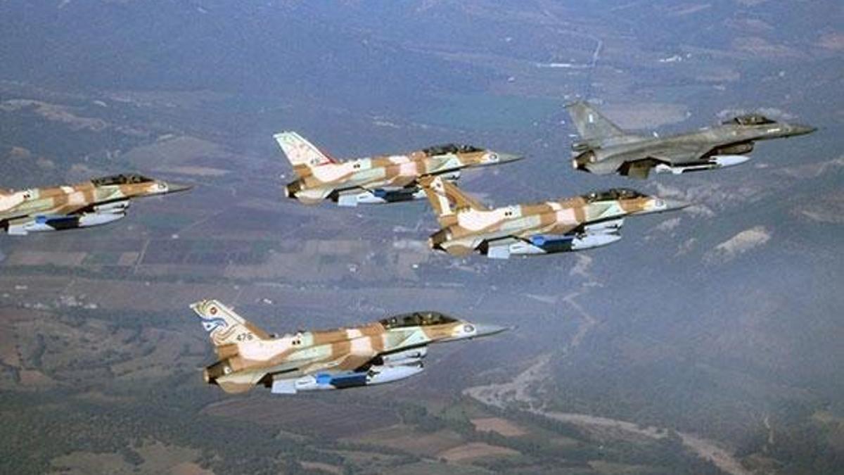 İsrail Gazze'de Hamas'a ait 25 hedefi vurdu