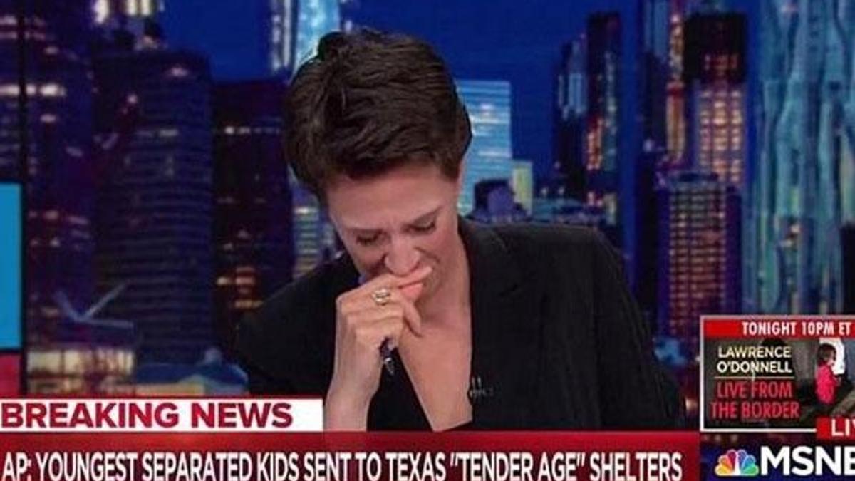 Spiker Trump’ın yasasını sunarken canlı yayında ağladı