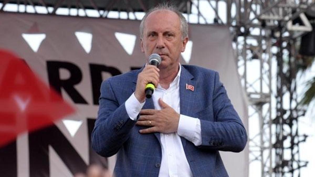 Muharrem İnce: Türkiye'yi yeniden toparlamamız lazım