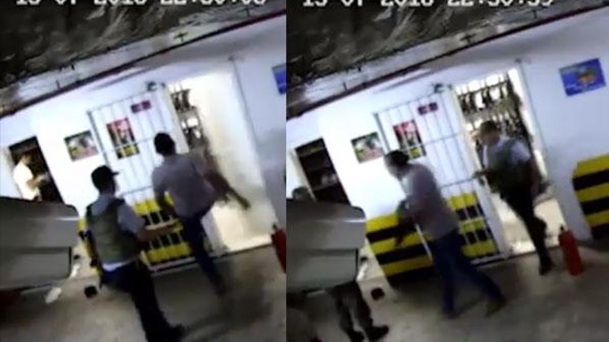 Darbecilerin cephaneliği yağmalama görüntüleri ortaya çıktı