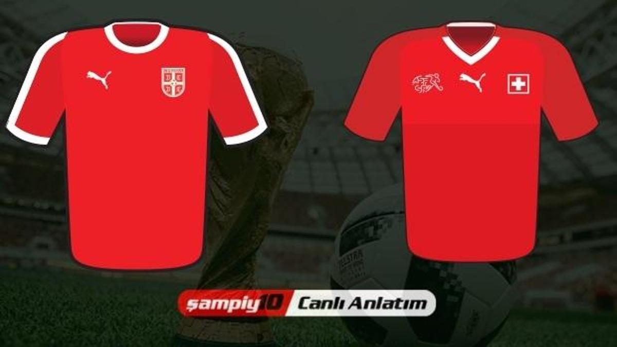 CANLI! Sırbistan - İsviçre