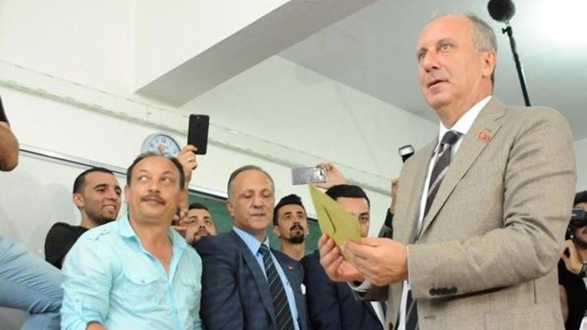 Muharrem İnce'nin oy kullandığı sandıktan Cumhurbaşkanı Erdoğan çıktı