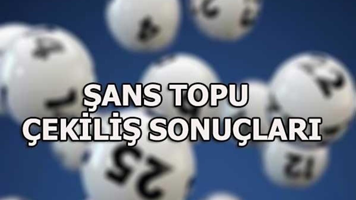 Şans Topu çekilişi yapıldı (27 Haziran 2018)