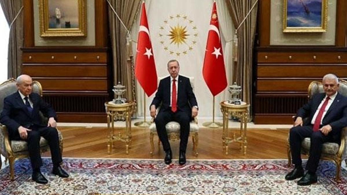 35 dakikalık üçlü zirvenin perde arkası...