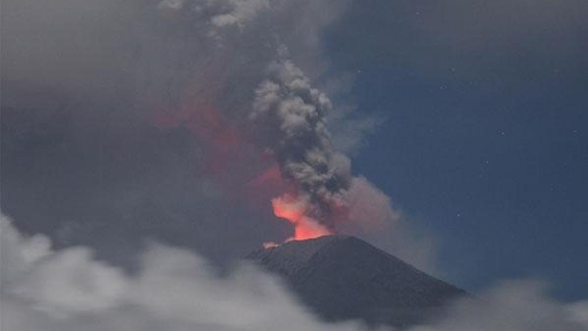 Bali'de Agung Yanardağı'ndaki hareketlilik