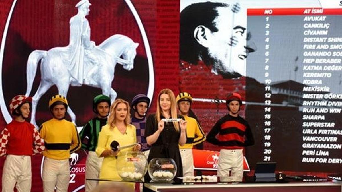 92. Gazi Koşusu için start kura çekimi yapıldı