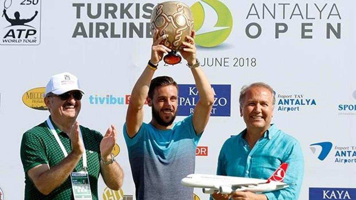 Dzumhur, Antalya Open’da şampiyon