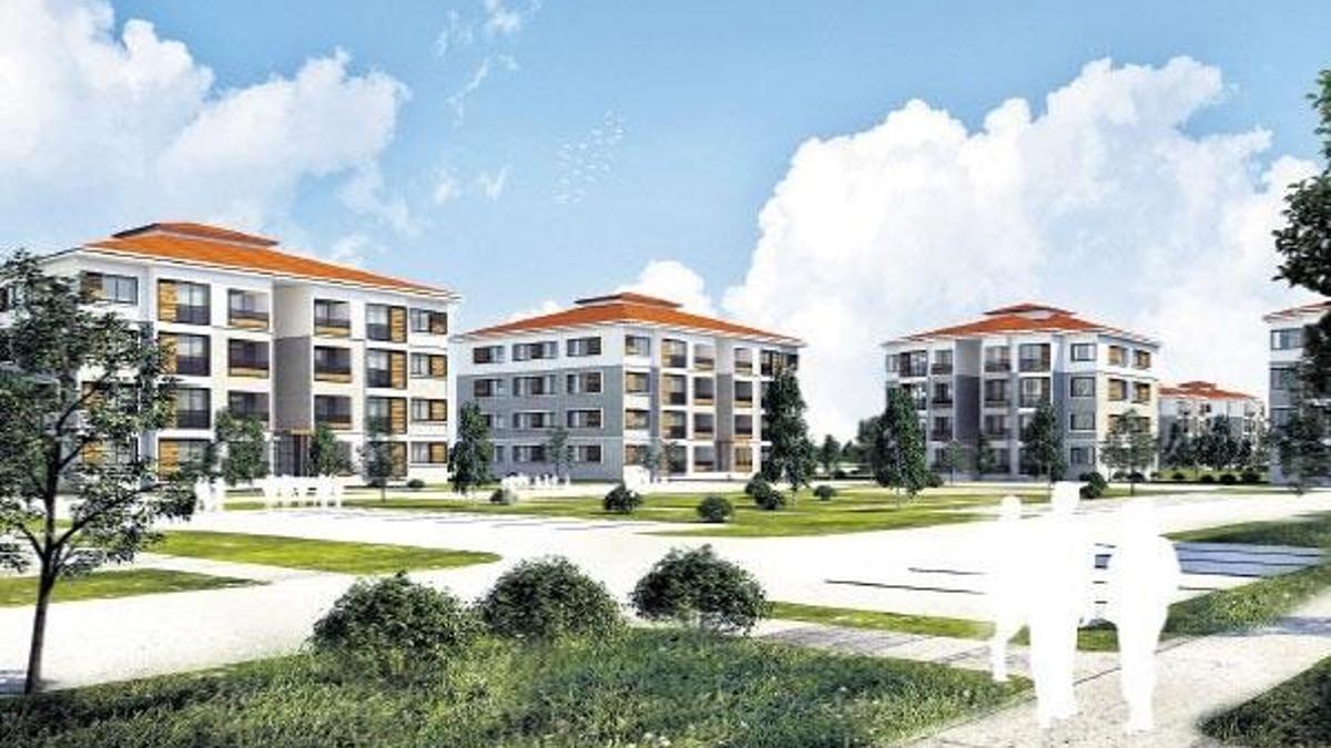 1.356 konuta 20 bin başvuru
