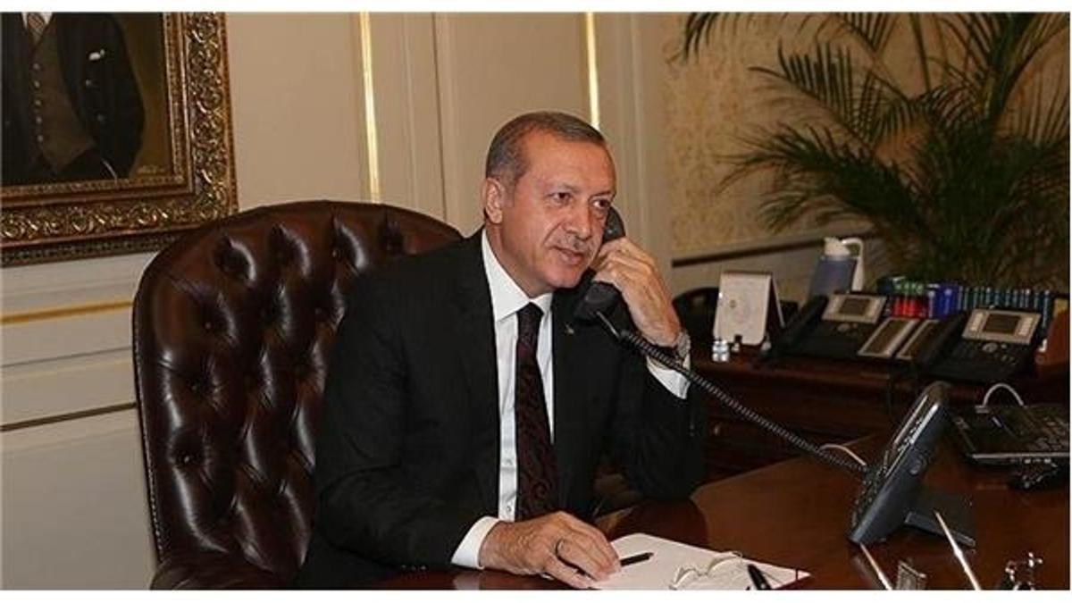 Cumhurbaşkanı Erdoğan'dan telefon diplomasisi