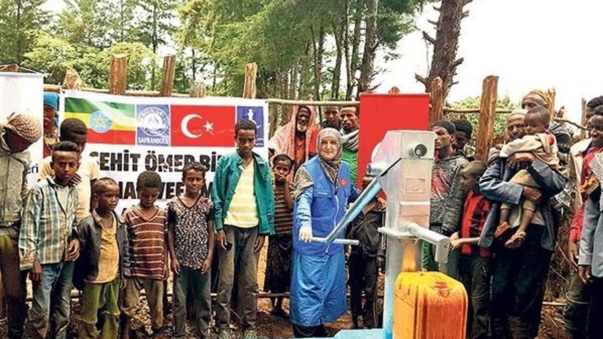 Şehidin vasiyetiyle Afrika’ya can suyu!