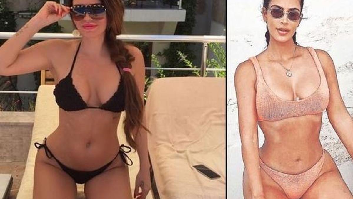 Ebru Polat, Kim Kardashian'a özendi