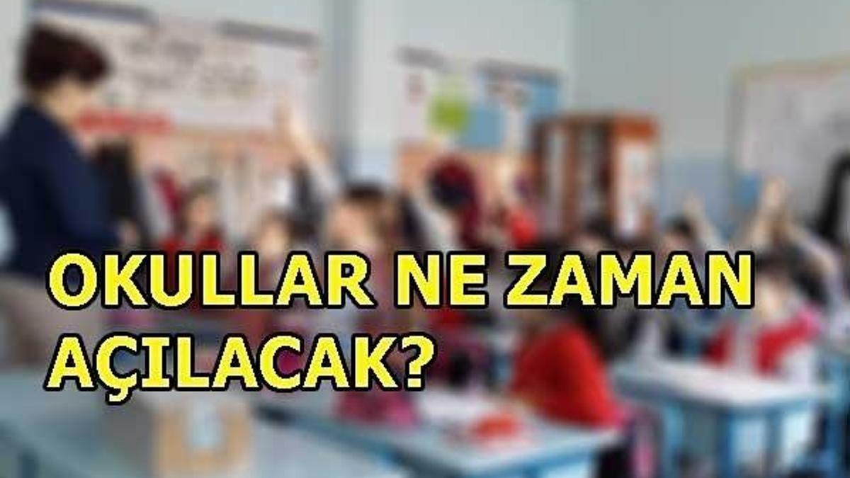 Okullar ne zaman açıklanacak? (2018-2019 eğitim-öğretim yılı tarihi)