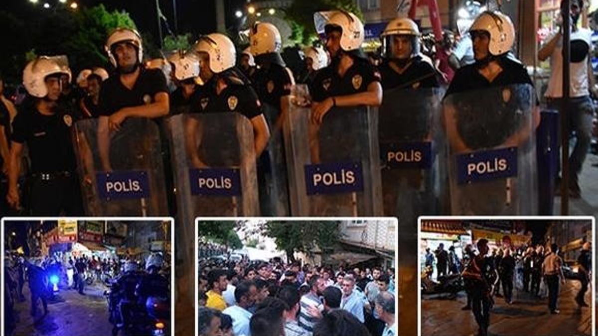 Tehlikeli gerginlik: Mahalleli sokağa döküldü
