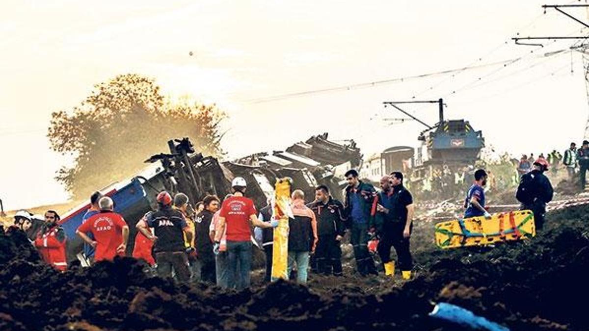 Tren basket topu gibi zıp zıp zıplıyordu!