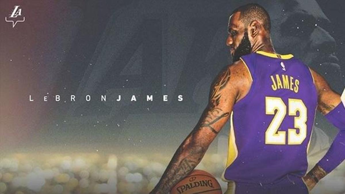 LA Lakers LeBron James'i resmen açıkladı