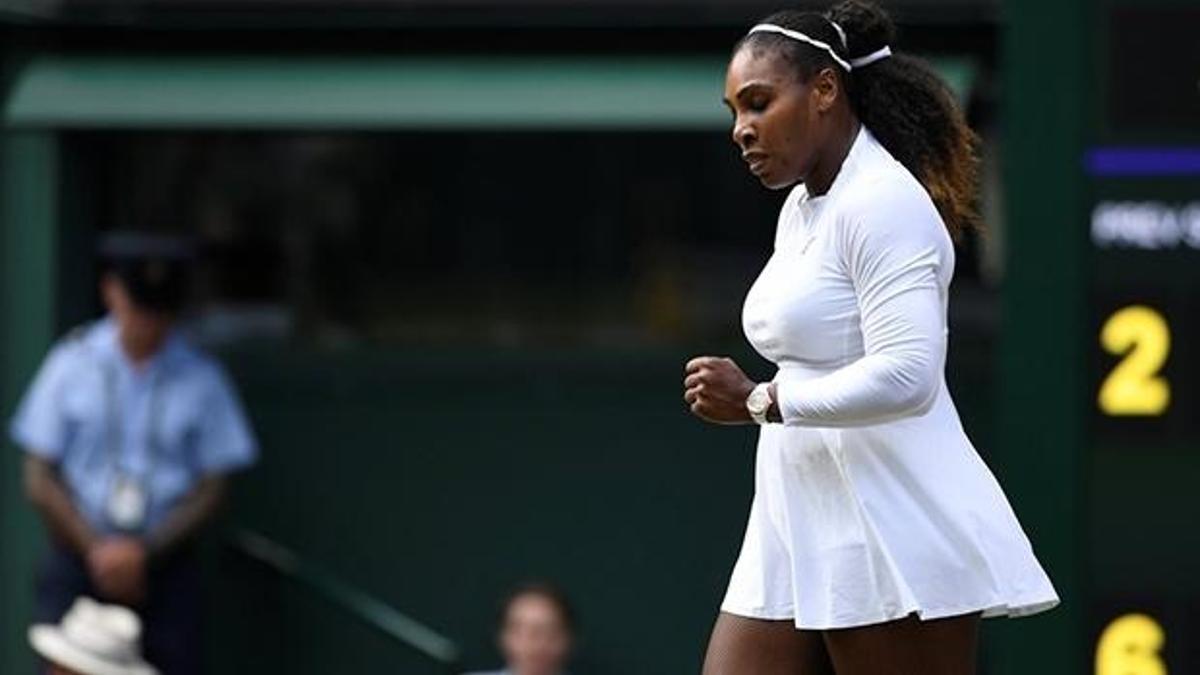 Serena Williams finale yükseldi