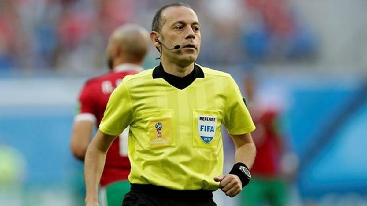 TFF'den Cüneyt Çakır ve ekibine kutlama
