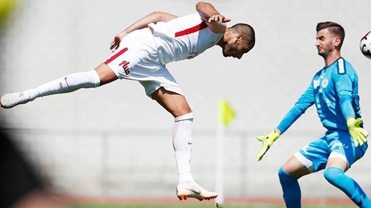 Aslan kazanarak başladı