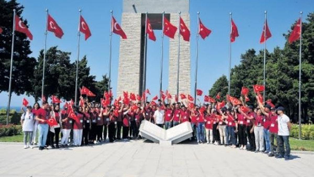 Şehit çocukları Gelibolu’da