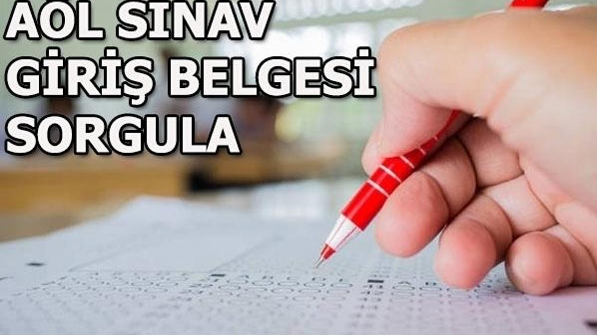 AÖL sınav sonuçları ne zaman belli olacak? 2018 AÖL 3. dönem sınavı