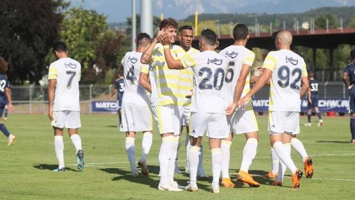 F.Bahçe'den güzel prova! 3 gol...