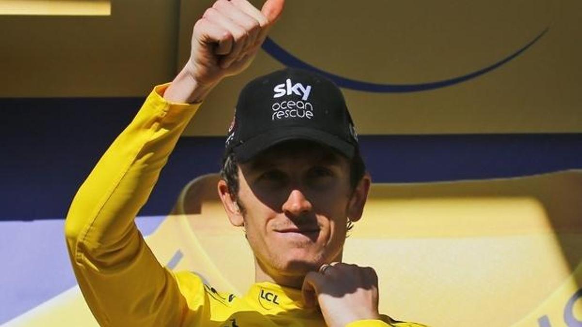 Fransa'da 12. etabın galibi Geraint Thomas