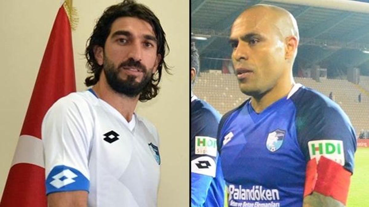 Erzurumspor'da Mert Nobre ve Burhan Eşer kadro dışı bırakıldı