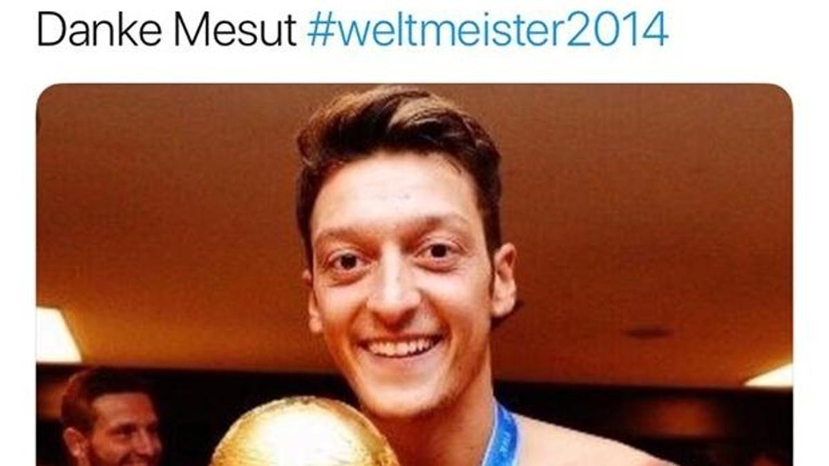 Ünlü F1 pilotundan Mesut'a destek