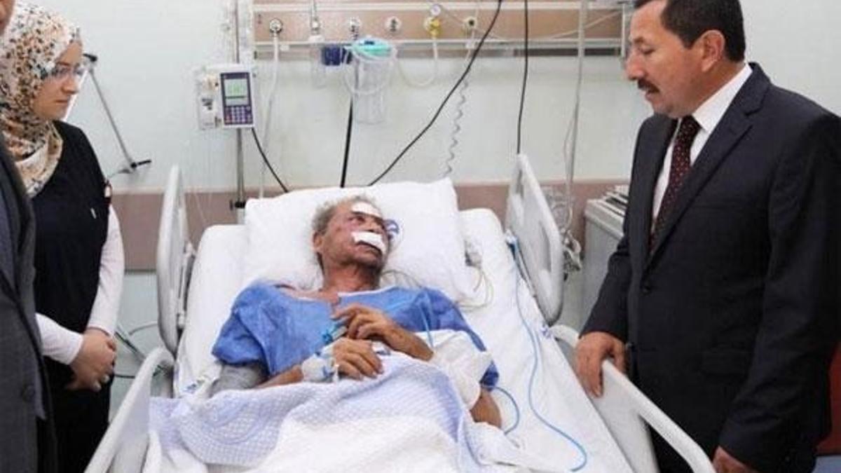 Usta oyuncu kaza sonrası bu halde