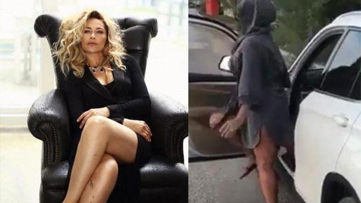 Hülya Avşar'dan seksi paylaşım! Arabadan indi ve...