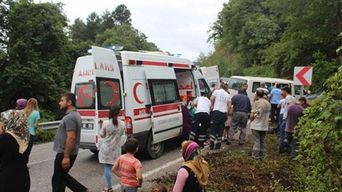 Kastamonu'da kaza: 11 yaralı