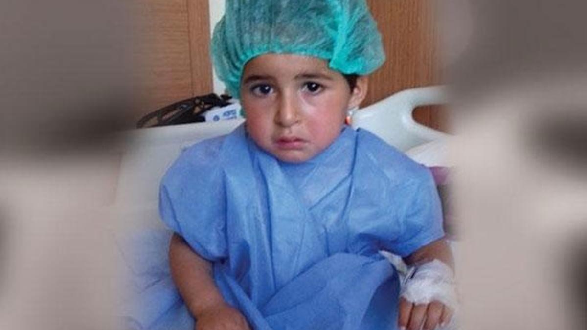 3 yaşındaki Kübra'nın ameliyat sonrası dünyası karardı