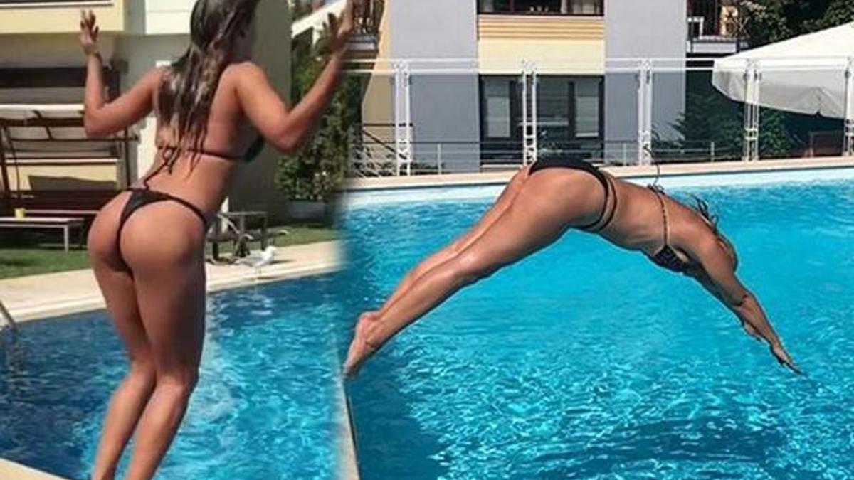 Şarkıcı Hatice'den Seda Akgül'e 'Bikinili pozları taklit ettin' tepkisi!