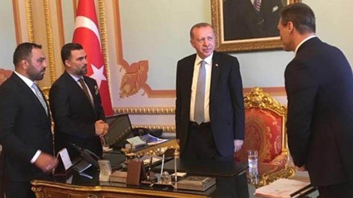 TPFD, Cumhurbaşkanı Erdoğan ve Meclis Başkanı Yıldırım'ı ziyaret etti