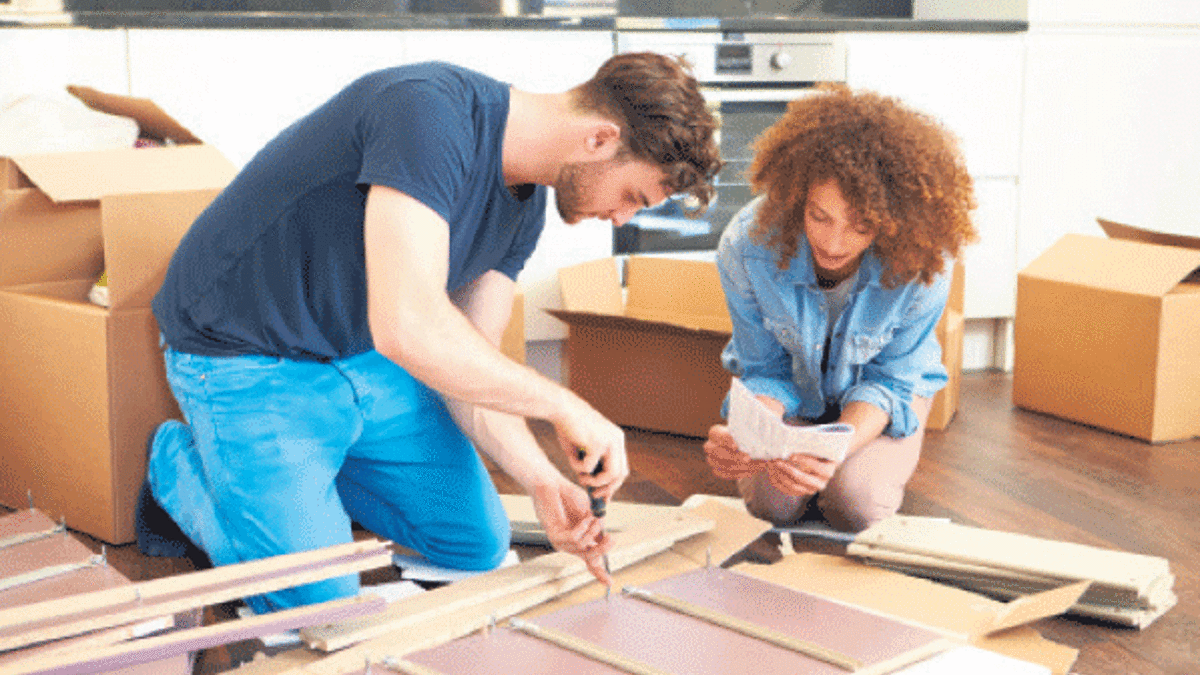 Gençler Ikea usulü demonteye kuruldu