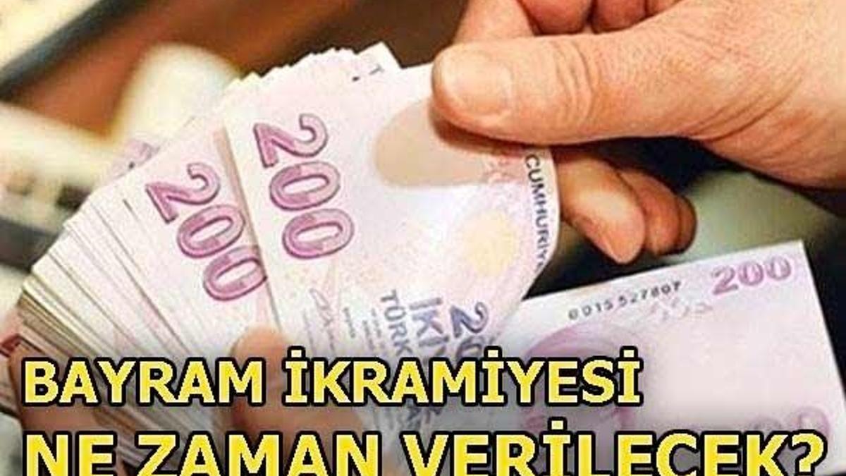 Bayram ikramiyeleri ne zaman ödenecek? Emekli ikramiyeleri...