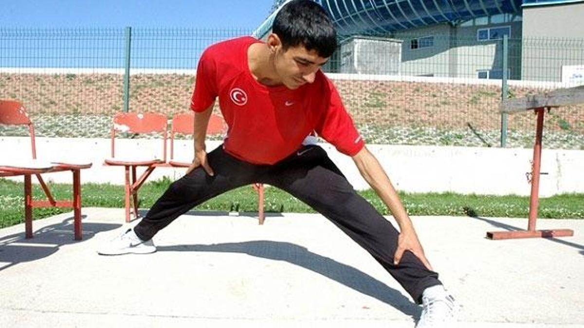 Koşu yaparken keşfedildi! Hedefi madalya...