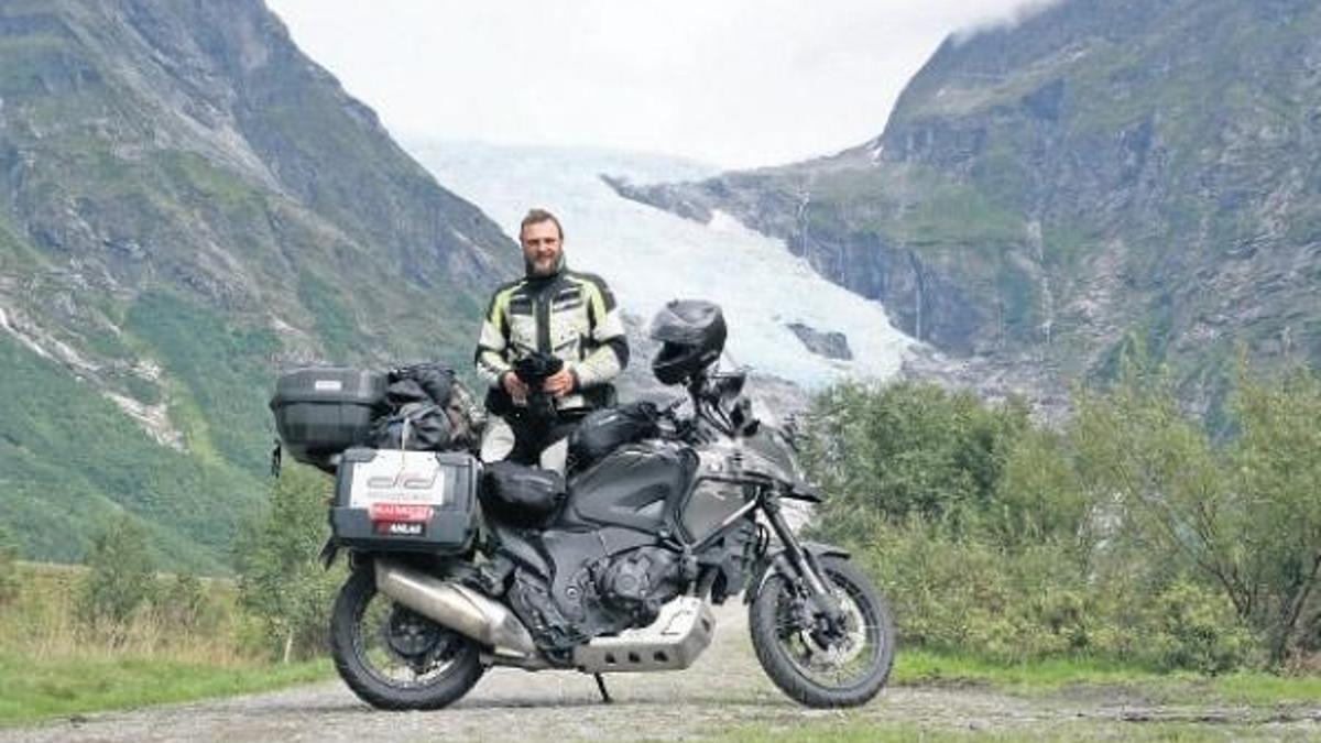 Motosikletle Norveç’e