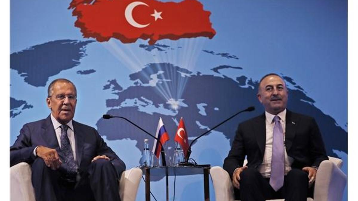 Çavuşoğlu ve Lavrov'dan Ankara'da ortak basın toplantısı