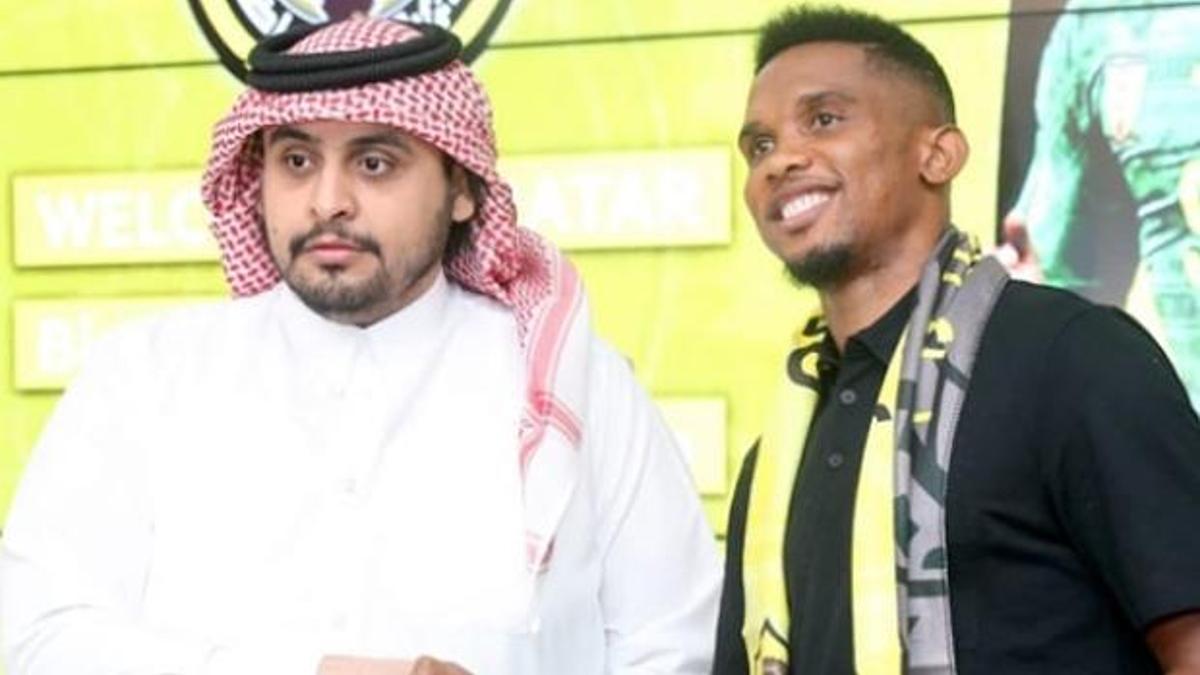 Eto'o yeni takımına imzayı attı!