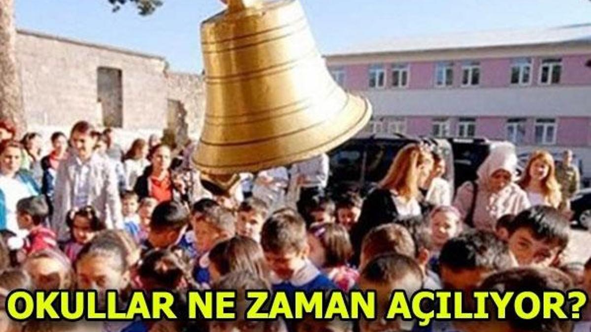 Yaz tatili ne zaman bitecek? 2018 Okullar ne zaman açılıyor?