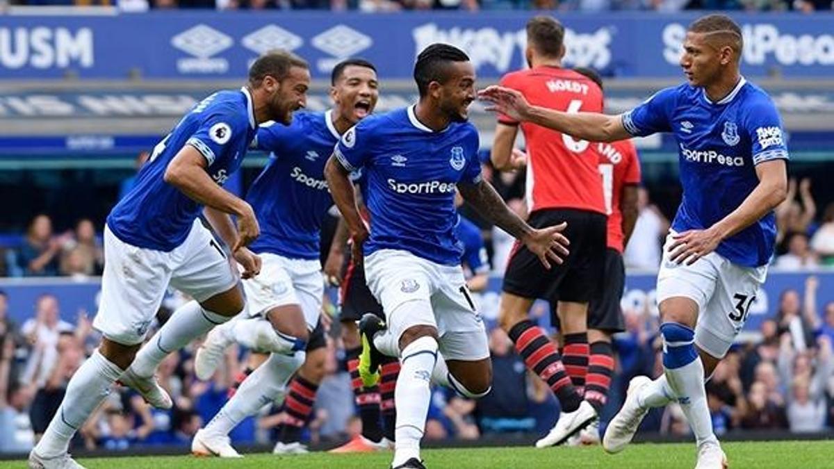 Everton, sezonun ilk galibiyetini aldı