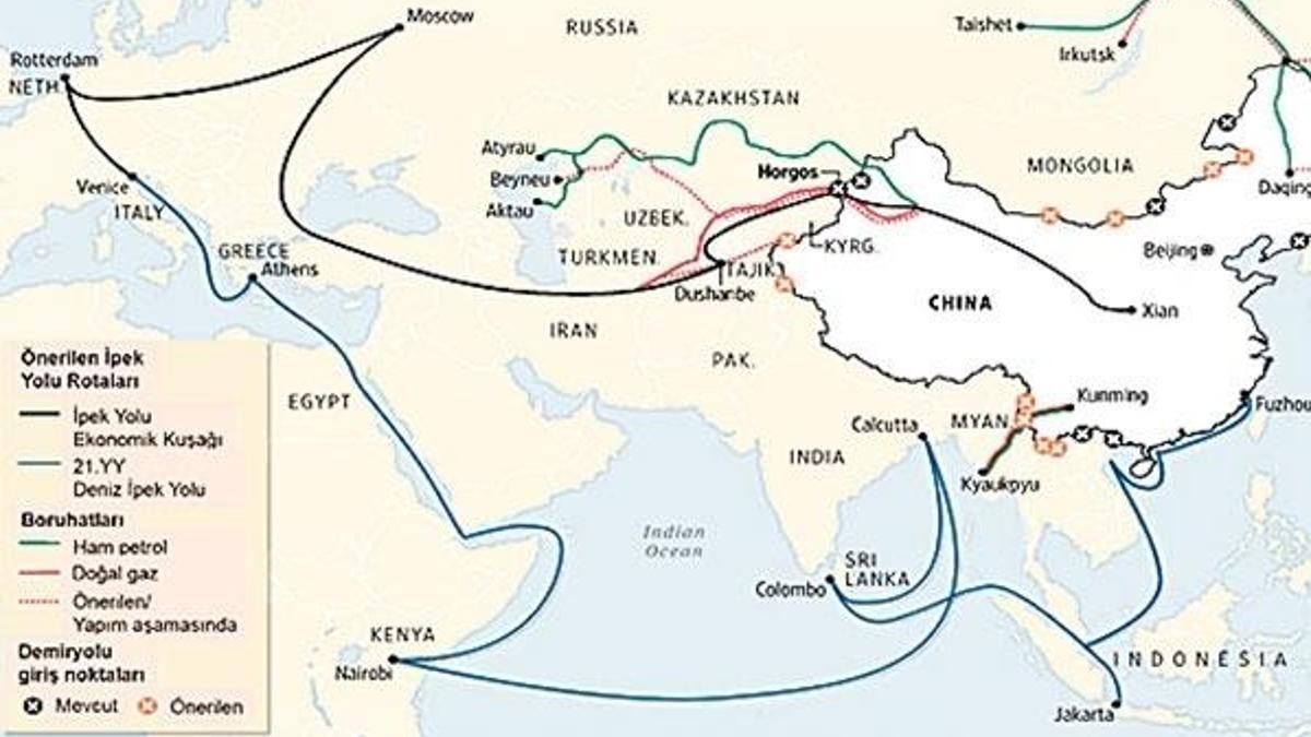 Kuşak Yol’dan tedirgin oluyor