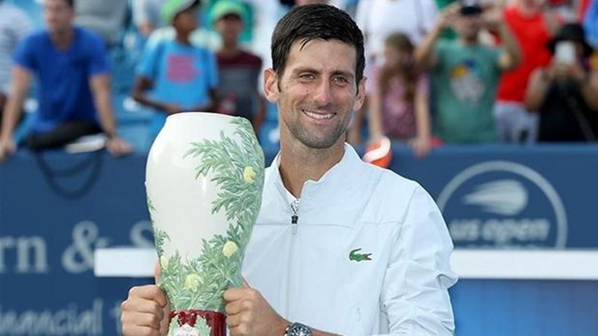 Cincinnati Masters’ta şampiyon Djokovic