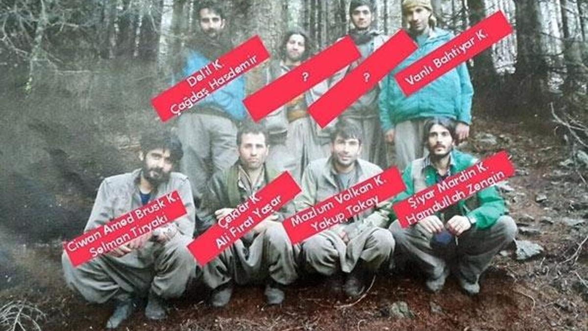 PKK'nın 22 kişilik 'Karadeniz Açılım Grubu'na büyük darbe
