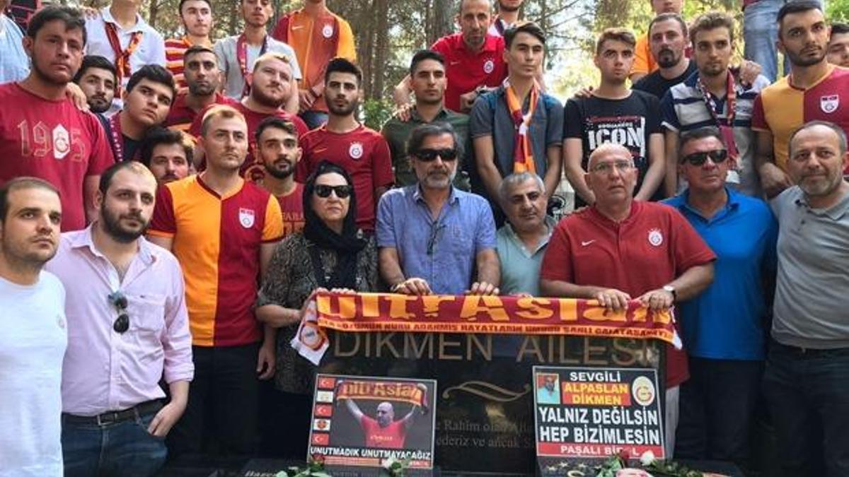 Galatasaray Kulübü, Alpaslan Dikmen'i unutmadı