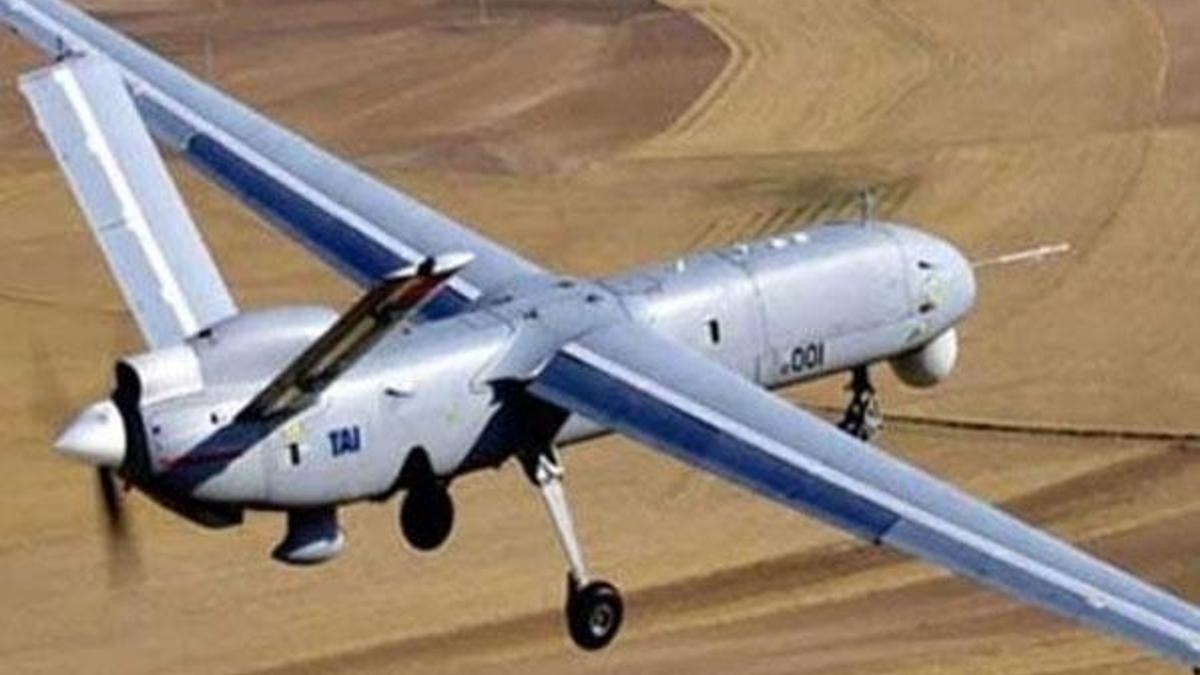 Husilere ait patlayıcı yüklü İHA düşürüldü